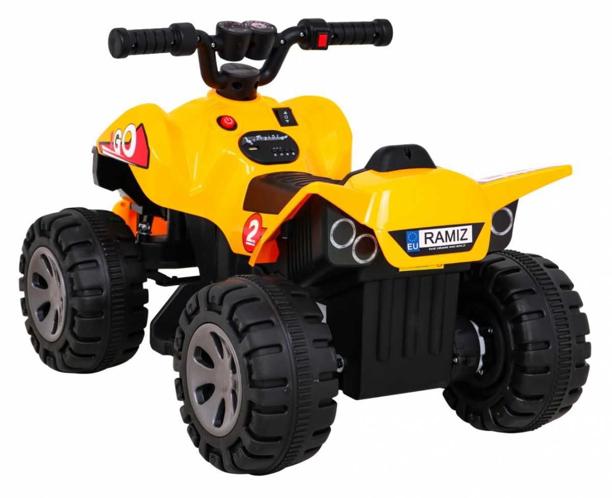 Autko na akumulator QUAD THE FASTEST dla najmłodszych auto pojazd