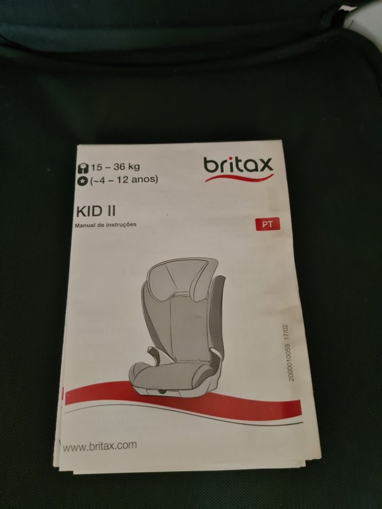 Cadeira Auto Britax Romer Kid2