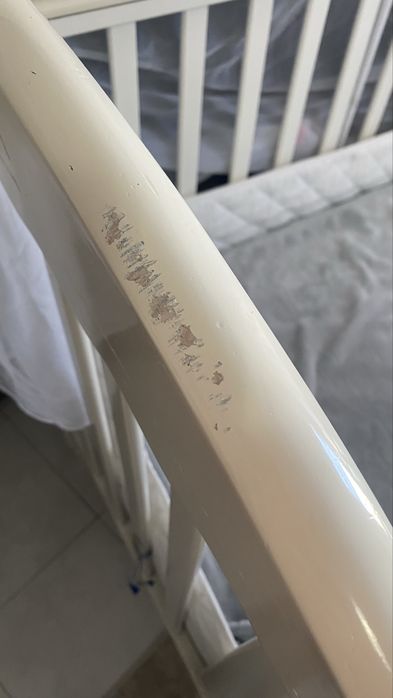 Berço bebe criança + colchao + rede mosquiteira