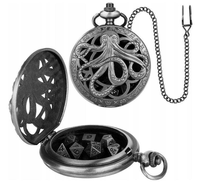 D&D kości etui na zegarek kieszonkowy