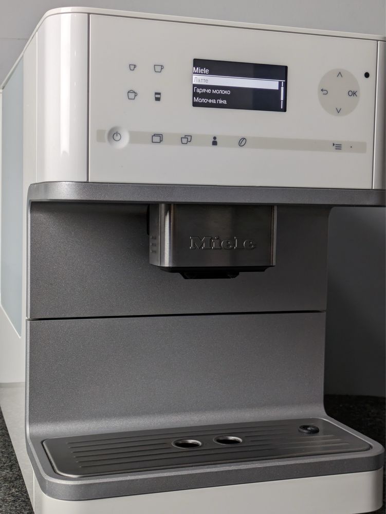 ТОПОВА Кавомашина Miele CM61 Біла/ Українська мова/ Автоматична