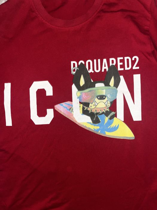 T shirt d2q vermelha