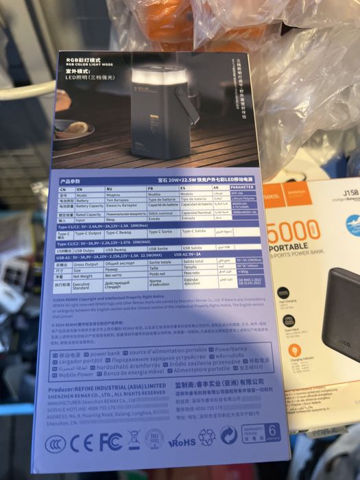 PowerBank Remax RPP-596 40000mAh