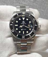 Чоловічий годинник Addiesdive 40.5мм 200м Diver's Black нові