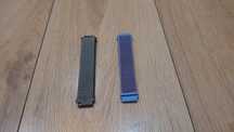 Pasek nylonowy opaska na rzep do zegarka smartwatcha 20mm - 2 szt.