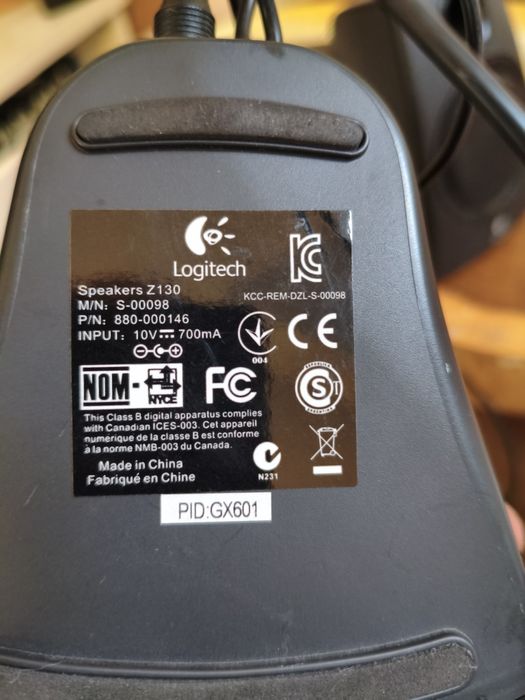 Głośniki do komputera Logitech