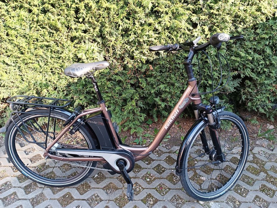 Elektryczny Kalkhoff 603Wh przebieg 286 km.