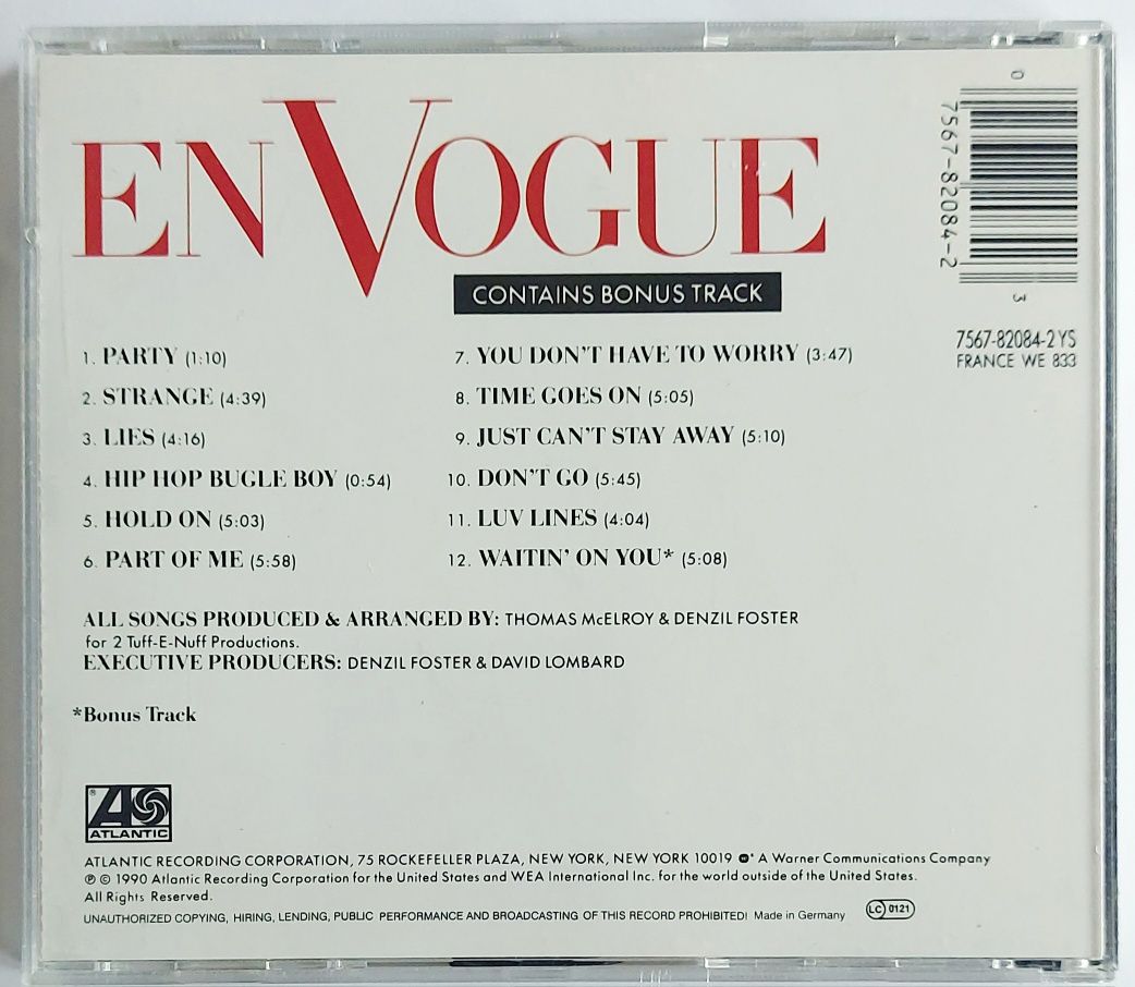 EnVogue Born To Sing 1990r
