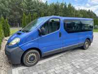 Opel Vivaro 1.9TDi 100KM * Long * 9-osobowy * Klima * Webasto *
