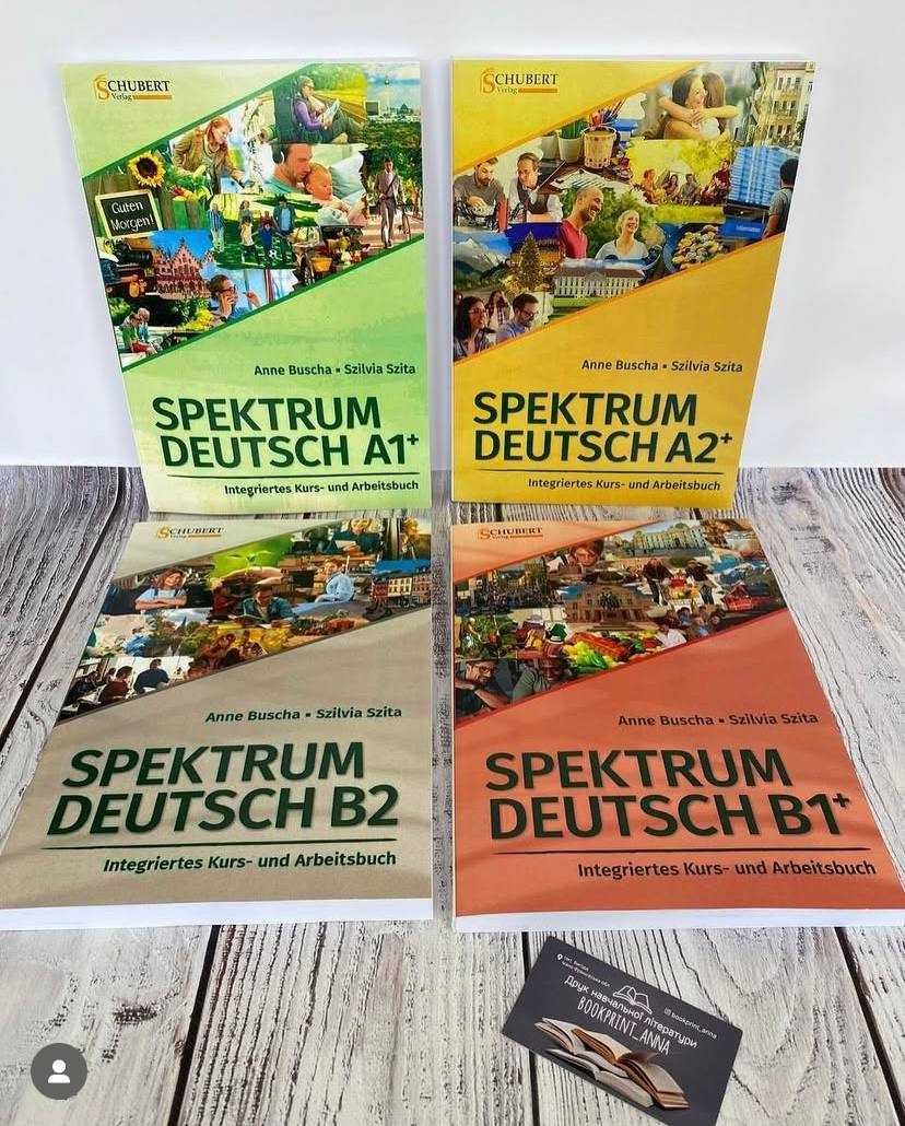 Spektrum Deutsch A1+, A2+, B1+, B2