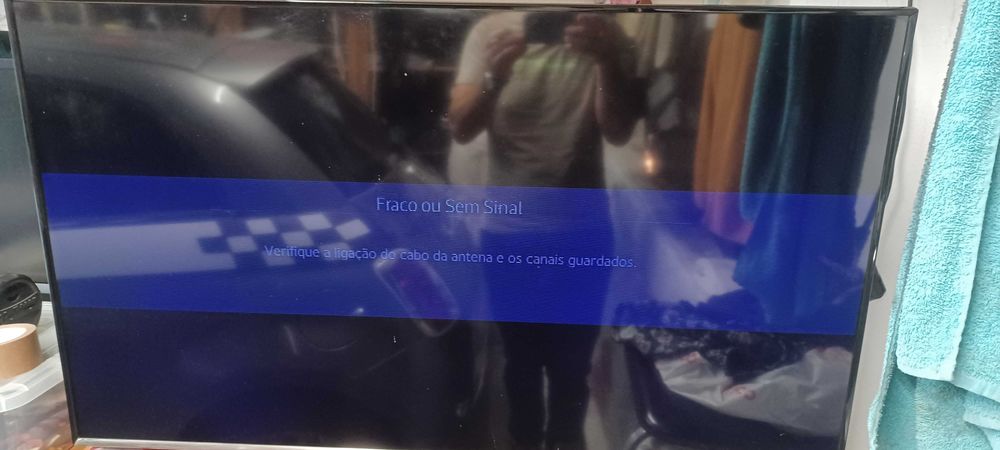 tv Samsung com avaria