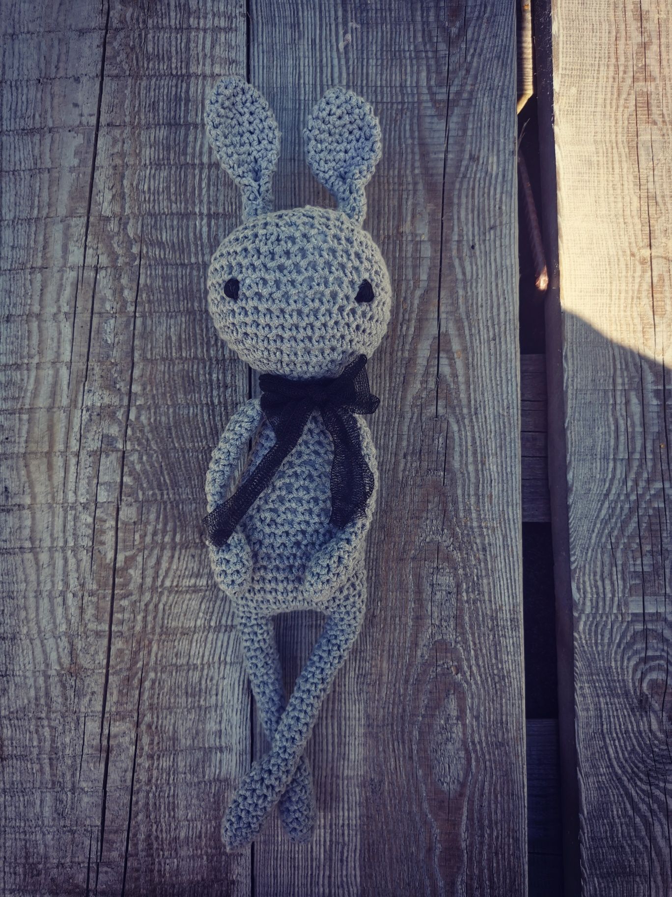 Królik maskotka przytulanka amigurumi handmade na szydełku