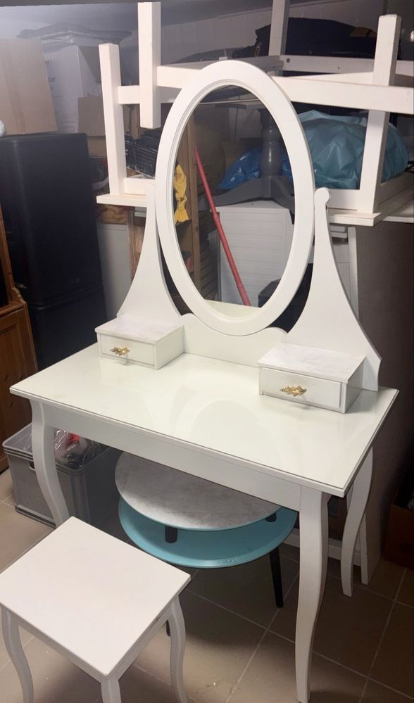 KOMODA + TOALETKA ikea (custom) zestaw lub oddzielnie