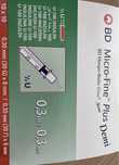 Strzykawki insulinowe 1/2 U micro fine plus demi