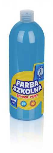 Farba szkolna niebieska 1000ml ASTRA