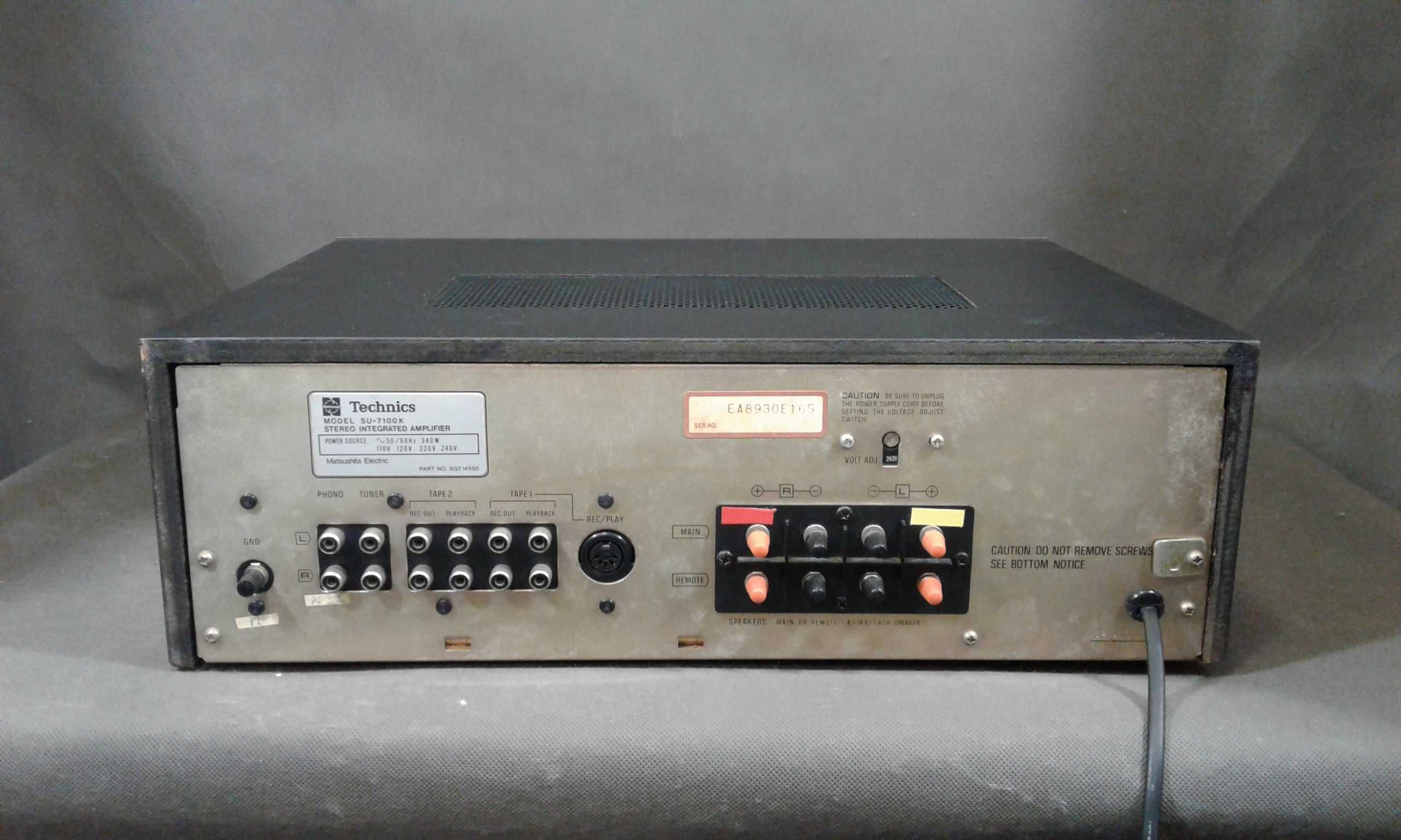 TECHNICS SU-7100,wzmacniacz stereo