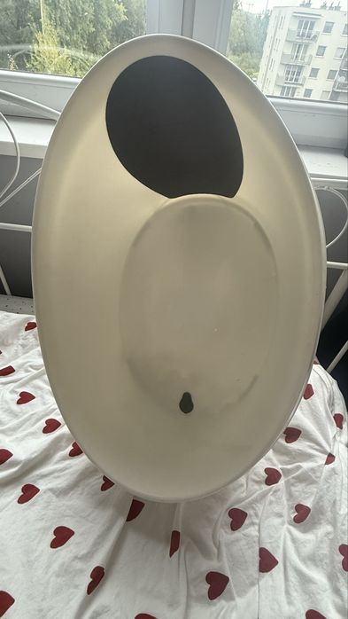 Wanienka Shnuggle Toddler z piankowym oparciem
