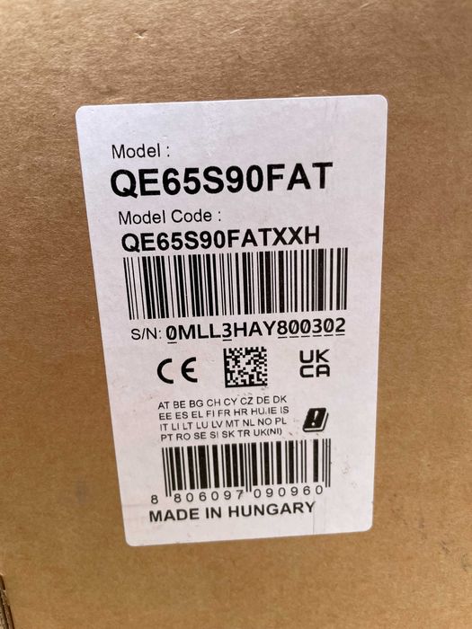 Телевізор Samsung OLED QE65S90F НОВИНКА 2025 Нові! Запечатані!