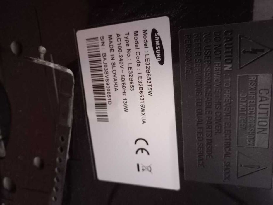 LCD телевізор SAMSUNG LE32B653T5W  Full HD 100 Гц