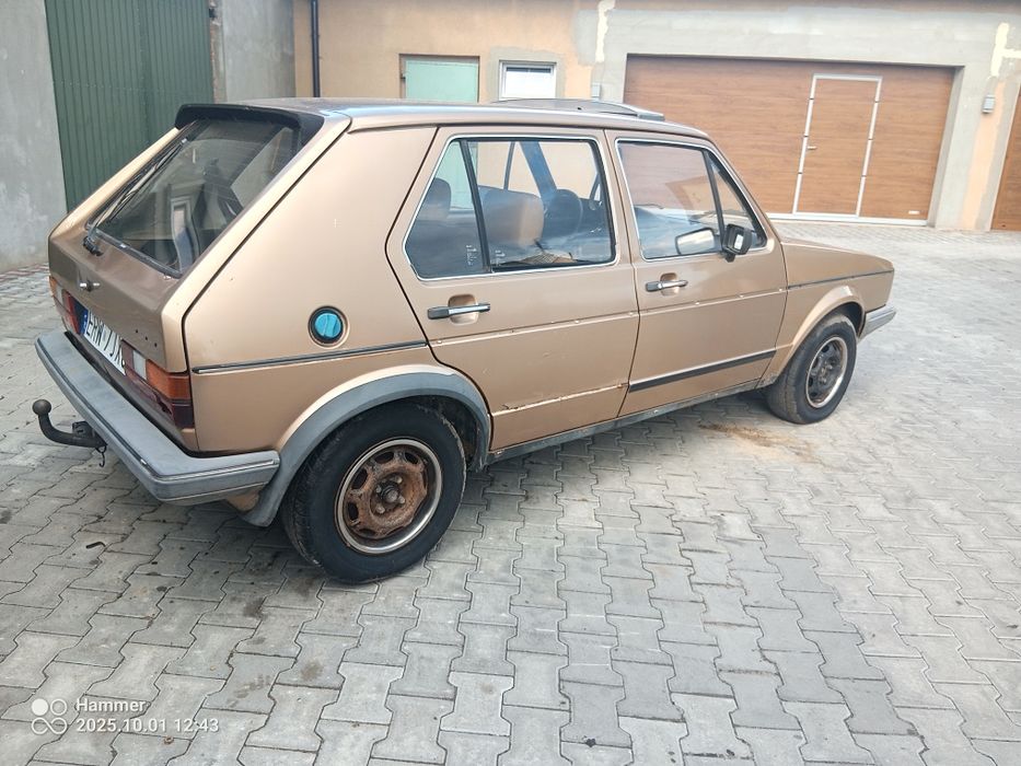 Golf 1,6 dizel  zarejestrowany