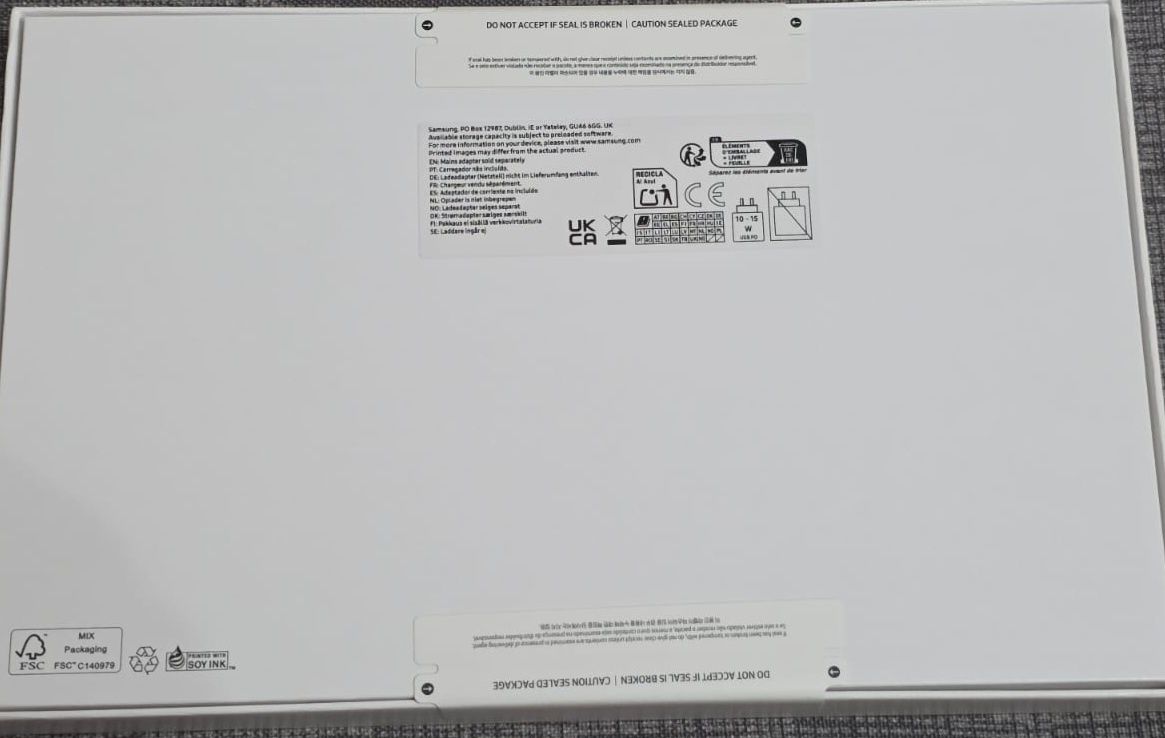 Samsung Galaxy Tab S6 Lite wiwbtem wifi novo