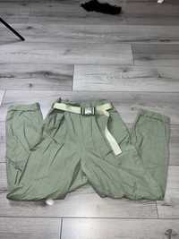 штани зелені pull&bear