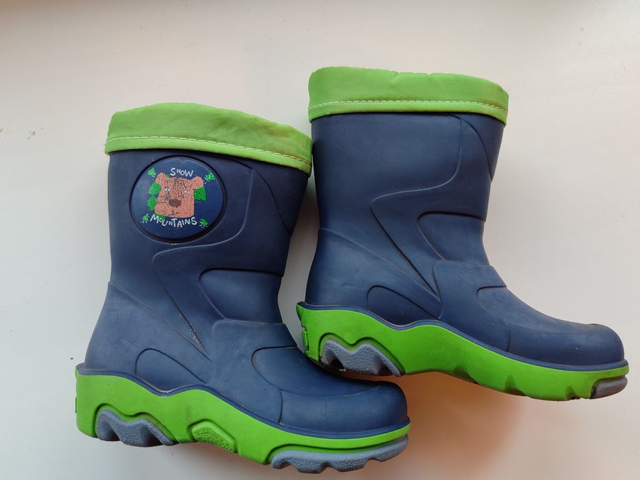 Гумові чобітки з утепленням,20