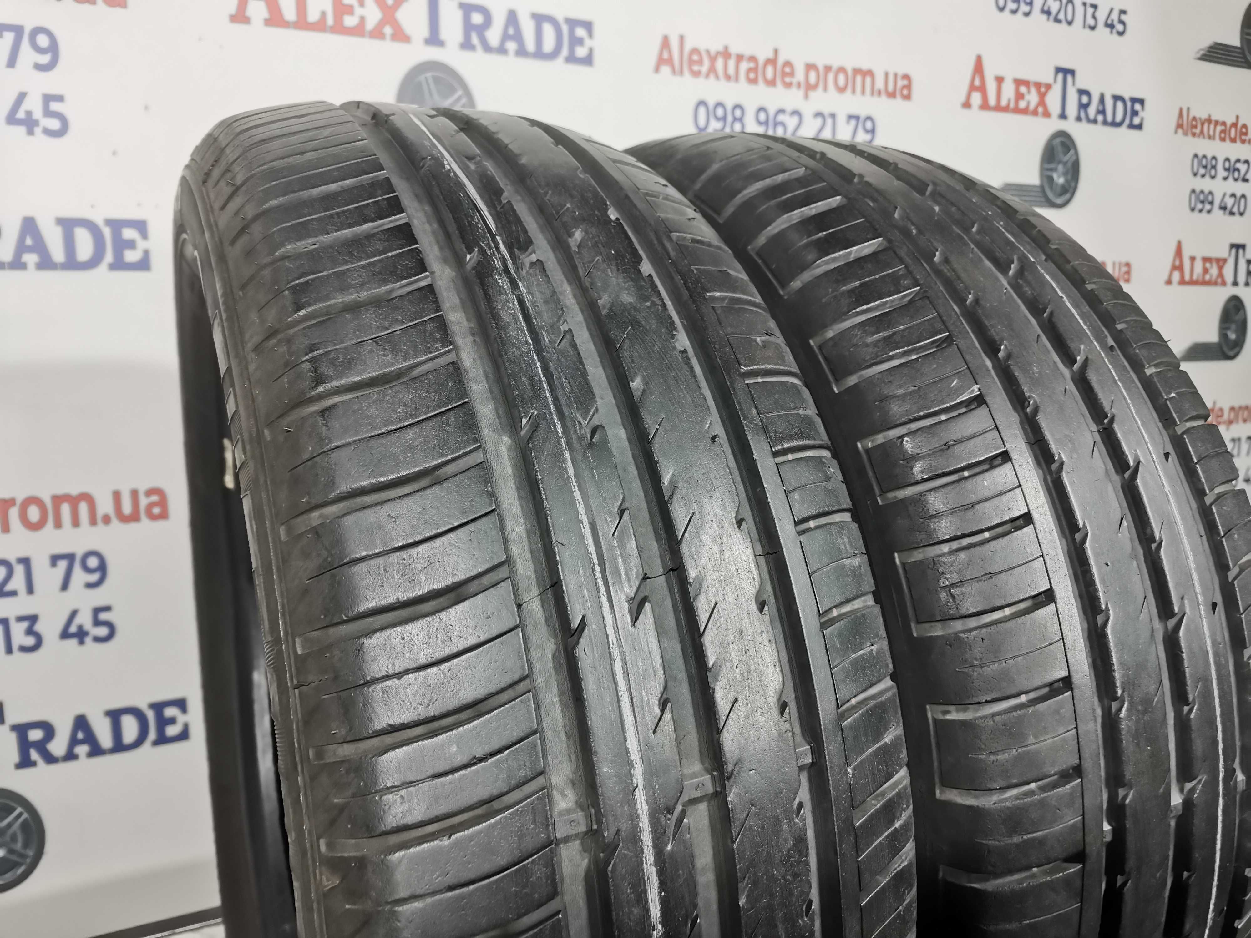 2 шт. 195/55 R16 Fulda EcoControl HP літні шини бу, протектор 6мм,