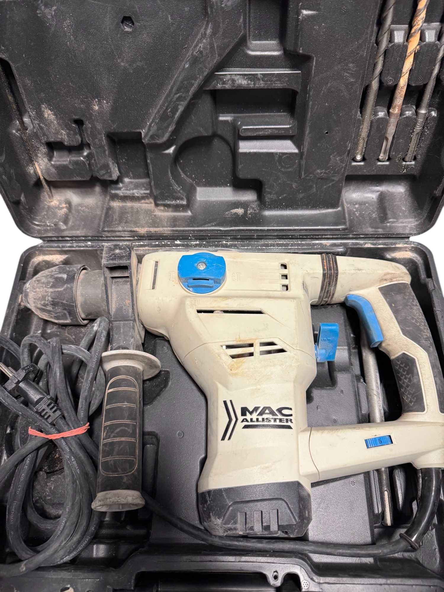 Młotowiertarka MacAllister MSRH1250-A SDS Plus 1250W walizka