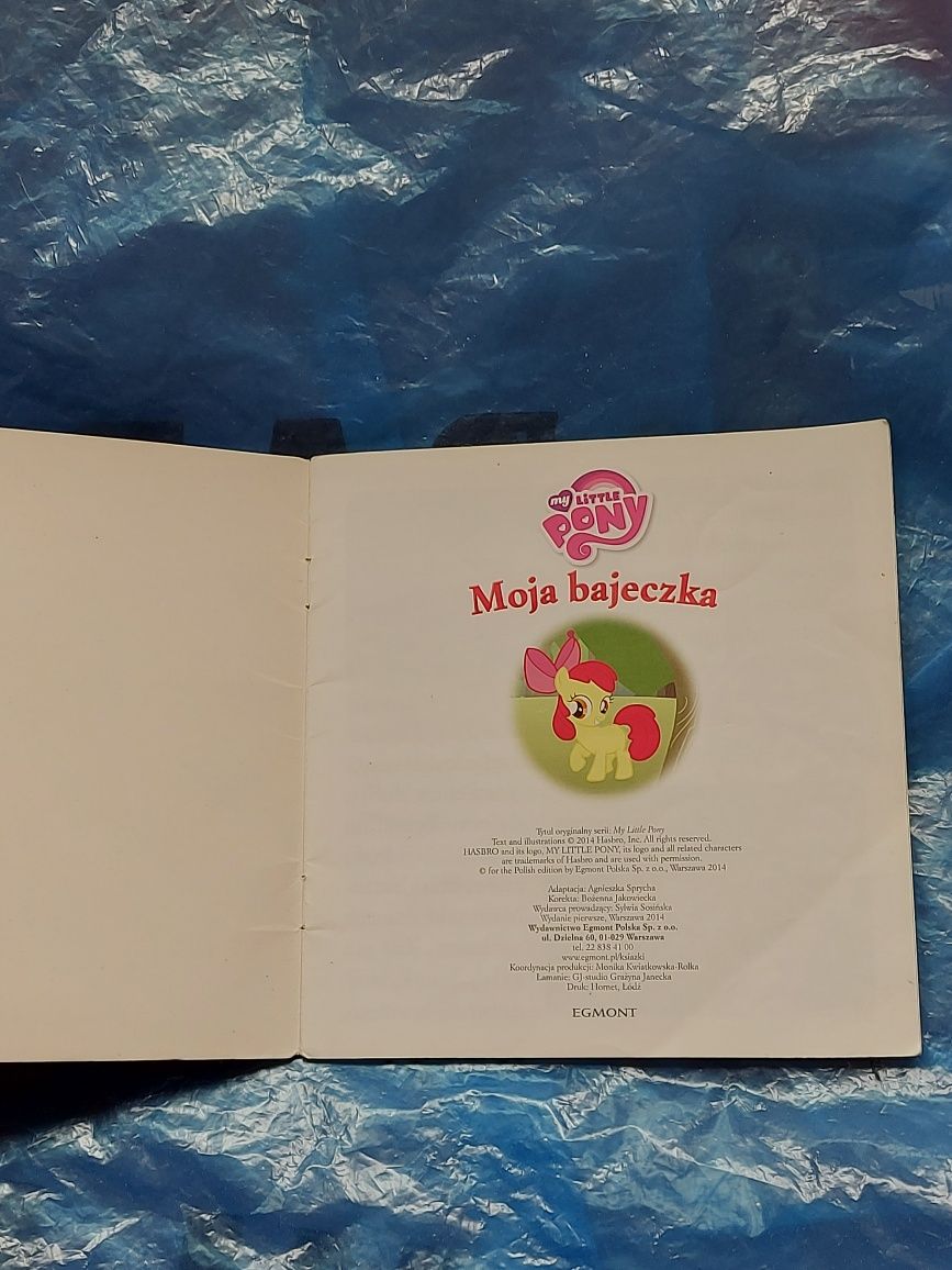 Książka dziecięca Moja Bajeczka little Ponny 2014rok