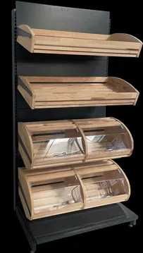 Regał na pieczywo sklepow 100x200cm drewniany nowy z koszami 2017,20zł