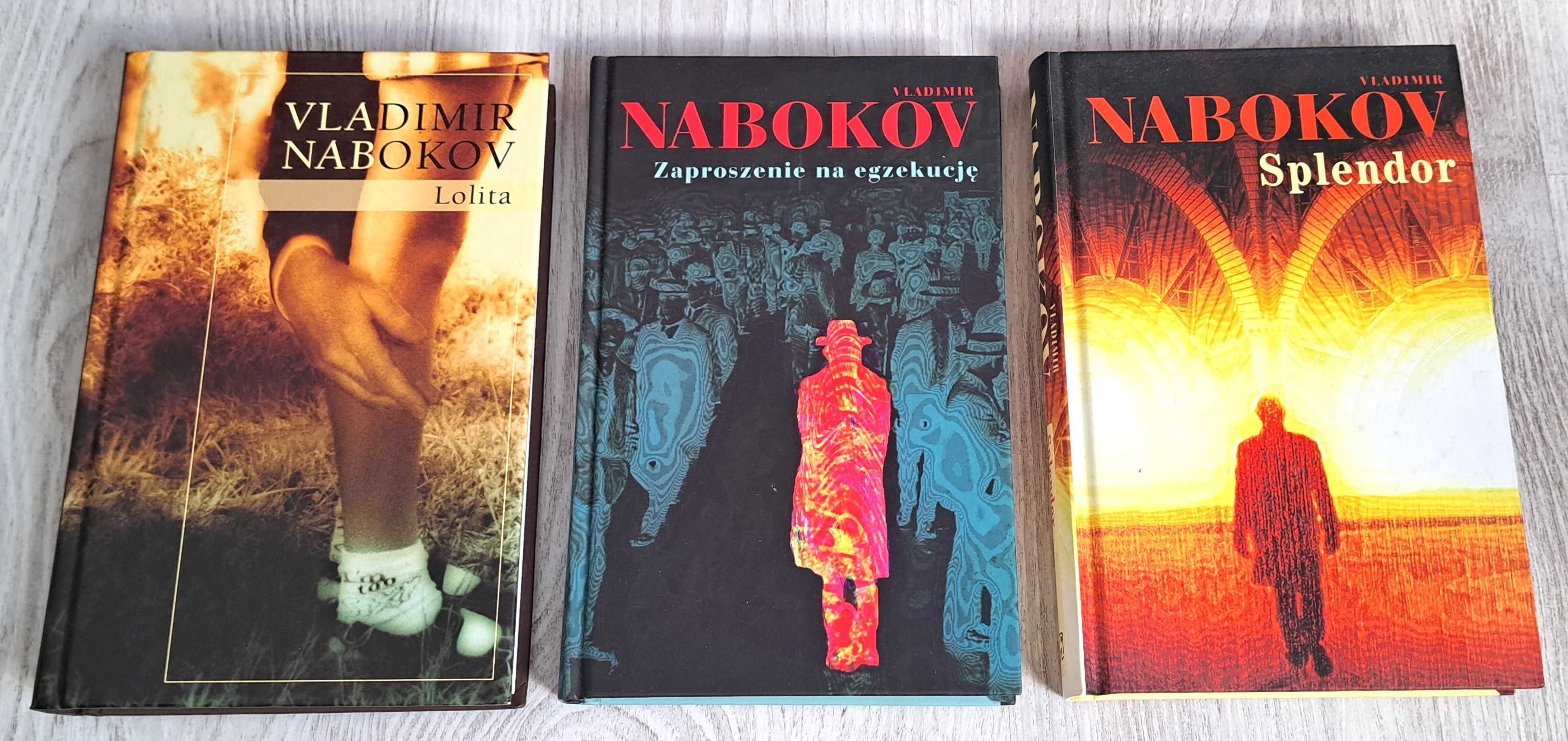 3x Vladimir Nabokov Lolita + Splendor + Zaproszenie na egzekucję