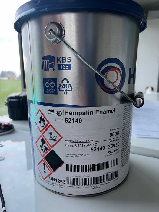 Farba Hempel ENAMEL BLUE