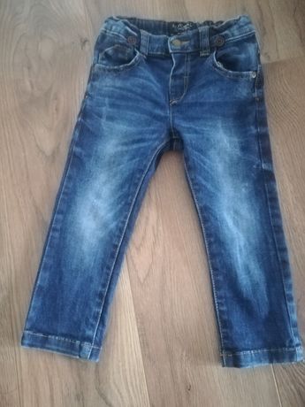 Spodnie jeansy chłopięce Mayoral r. 92