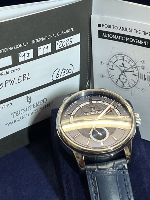 Tecntempo com power reserv automatico