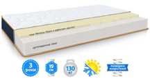 Ортопедический беспружинный матрас CAPRI 80/90/140/160/180х200