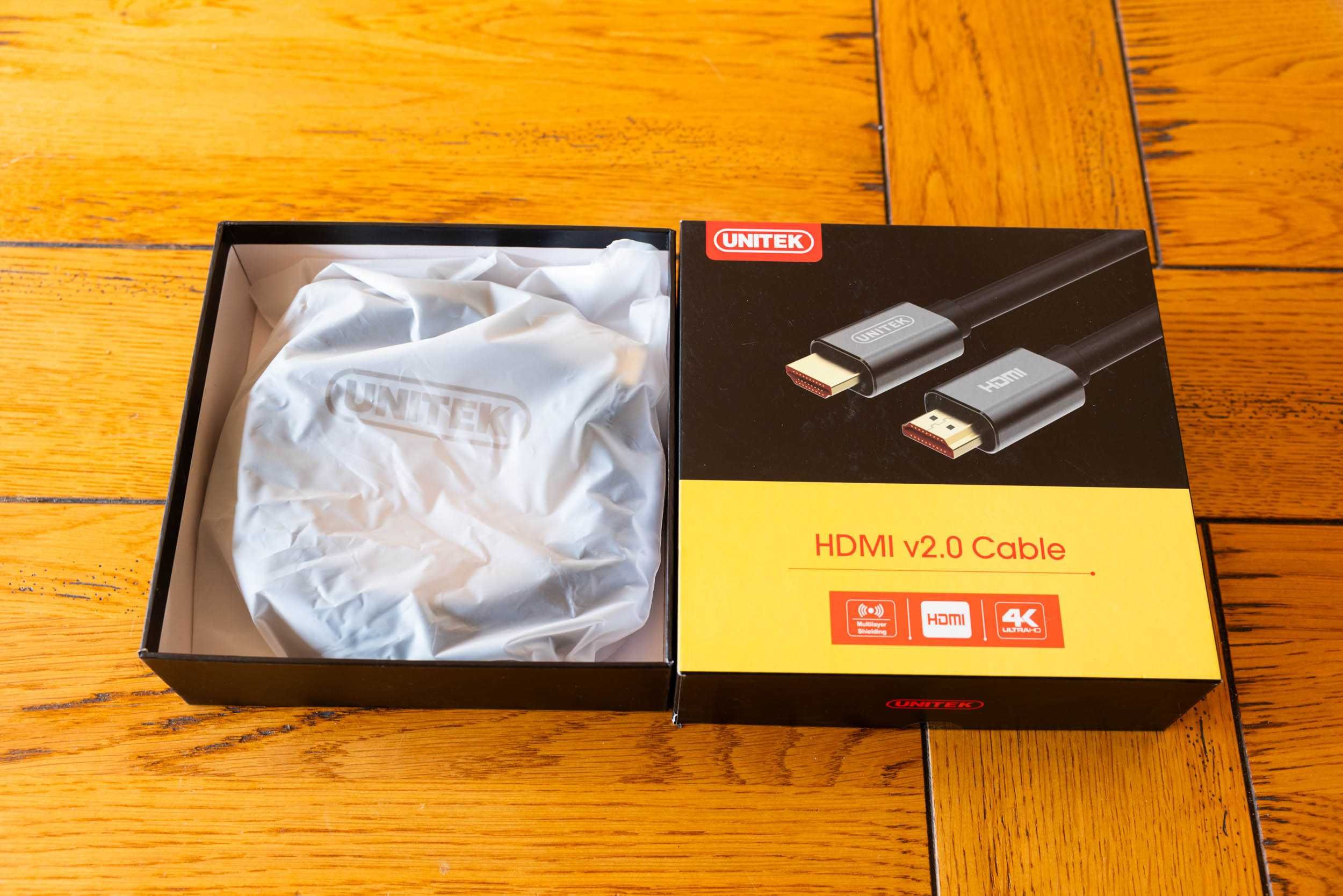 Kabel Unitek Y-C140LGY HDMI - HDMI 5 m