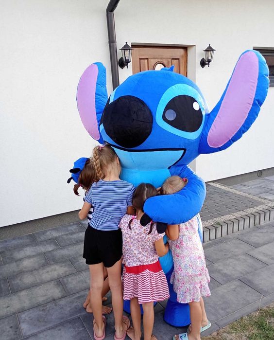 Animacje, żywa maskotka Stitch, urodziny, wesela, chrzciny, animator