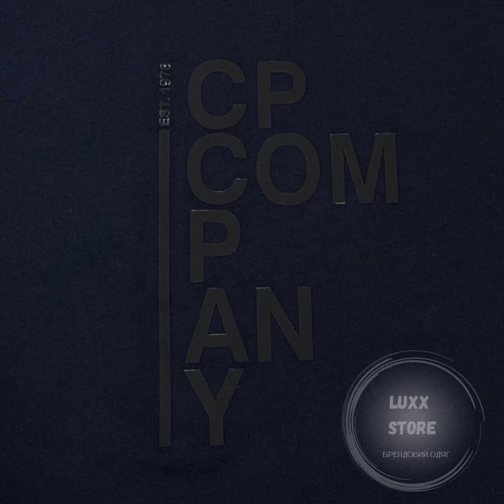 Футболка C.P. Company Label Logo (C P, CP, сипикомпани)