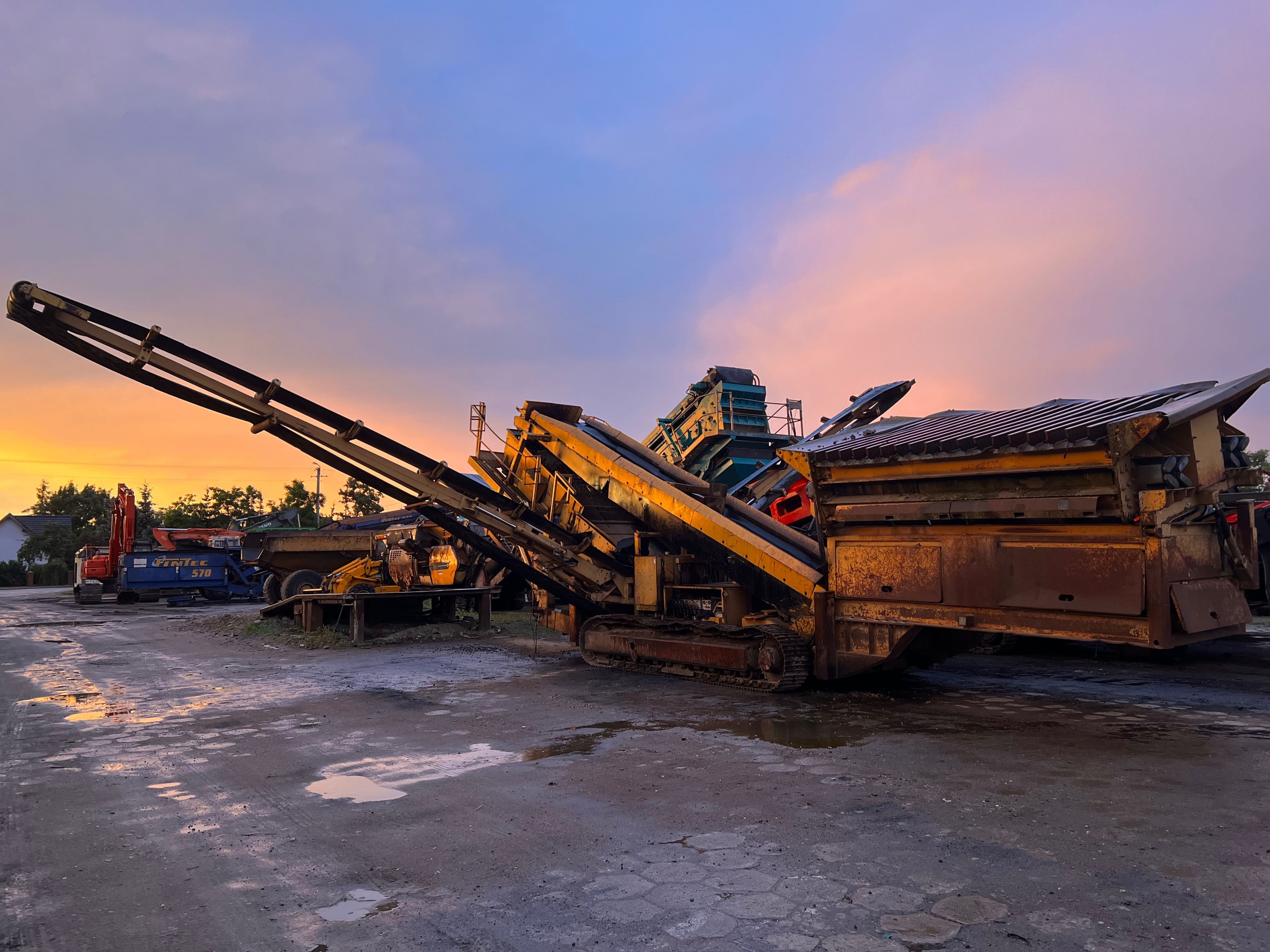 Mobilny Przesiewacz Zeppelin Cat powerscreen