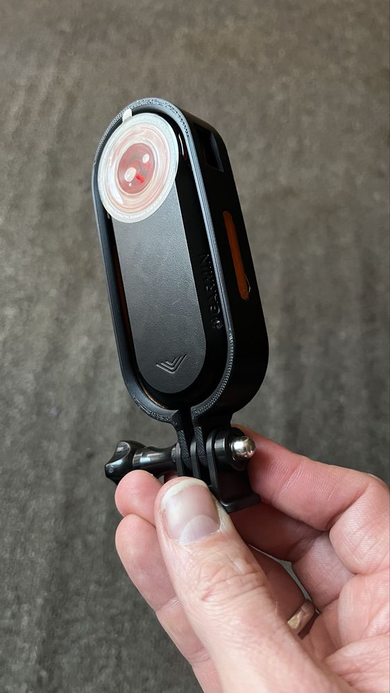 Etui uchwyt garmin varia z mocowaniem gopro