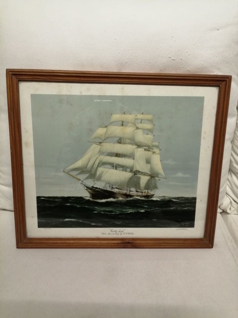 Quadro serigrafia cutty sark