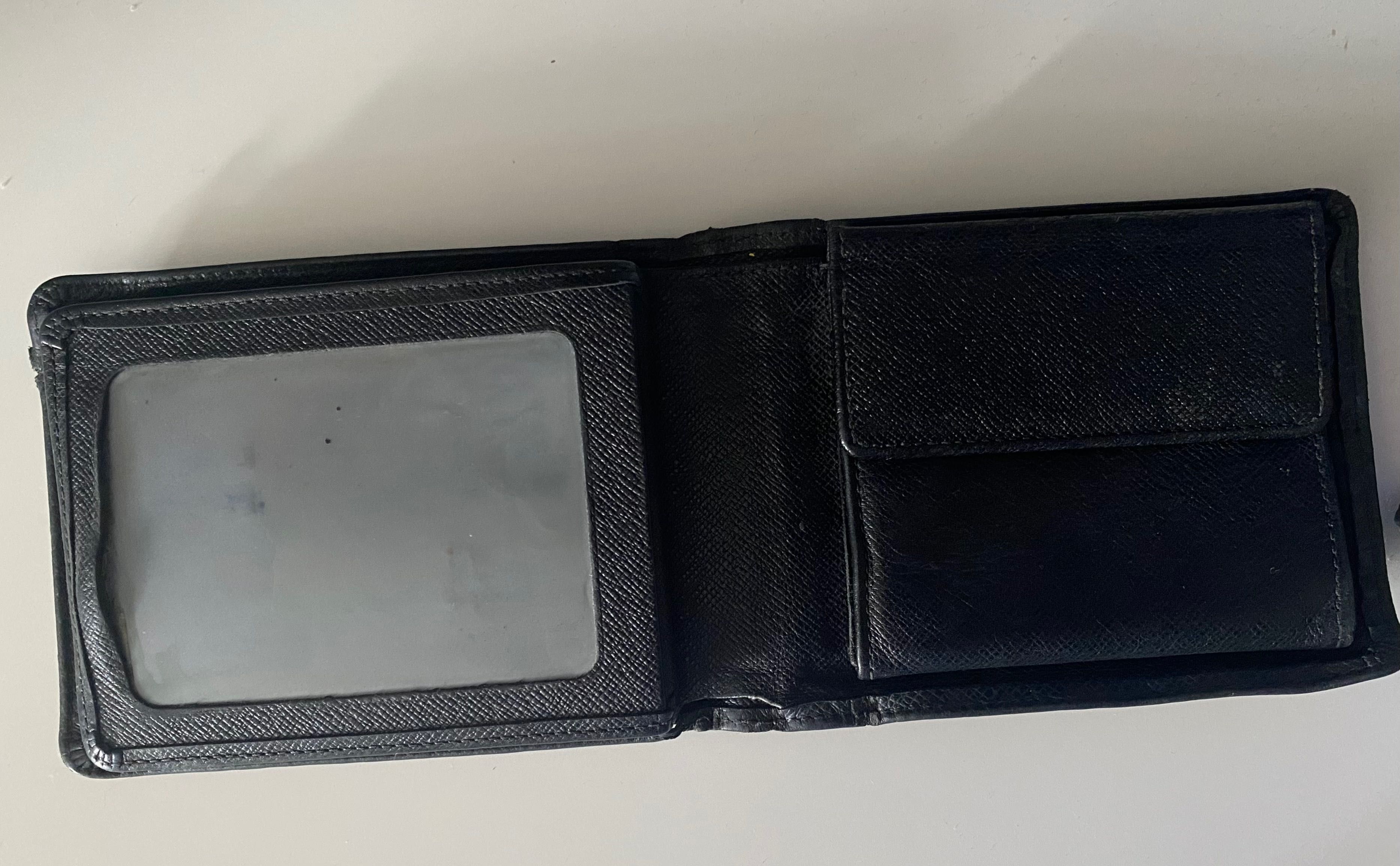 Oryginalny męski portfel Louis Vuitton Taiga Leather Bifold Wallet