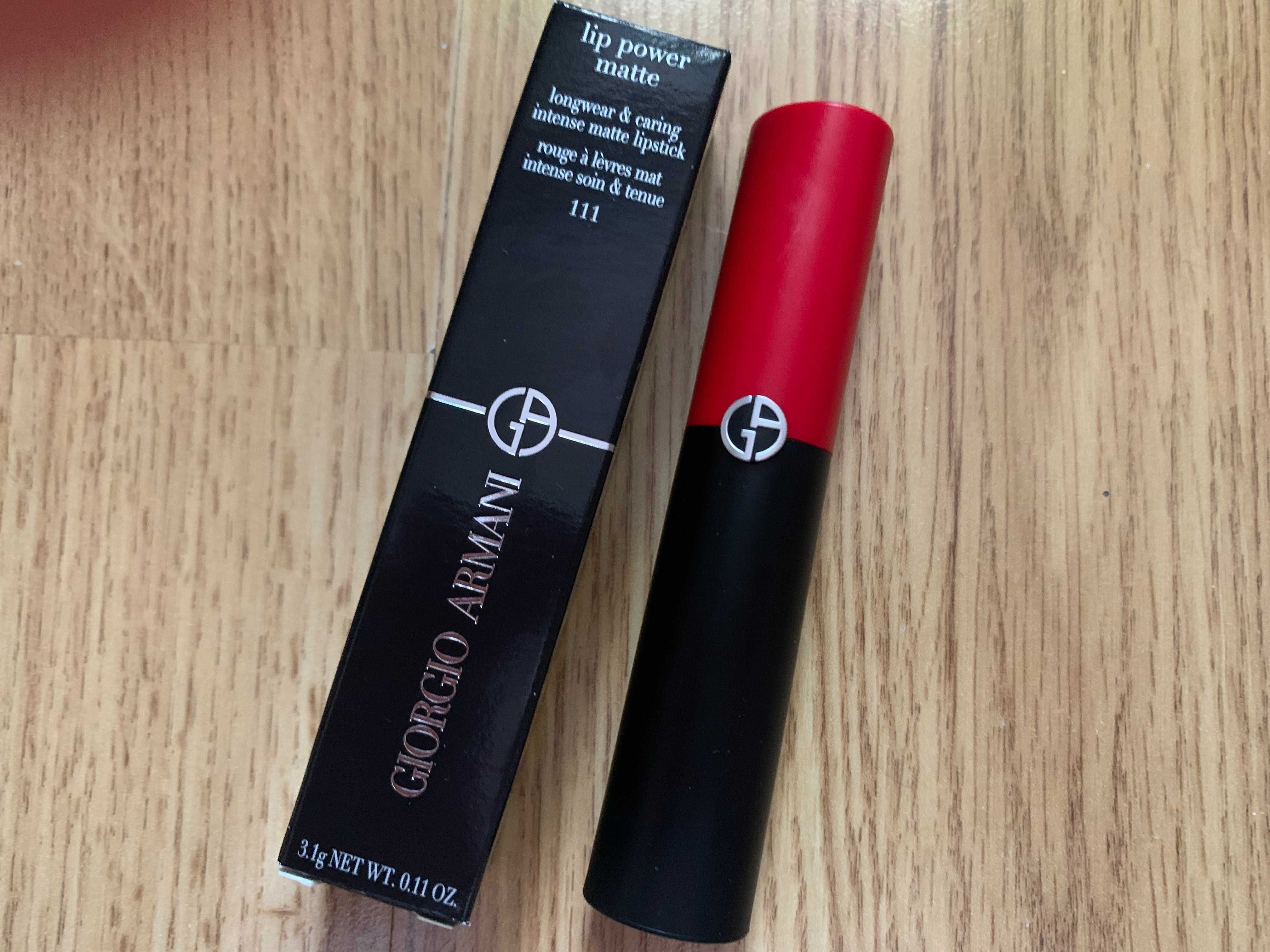 Giorgio Armani nr 111 nude pomadka matowa Lip Power Matte