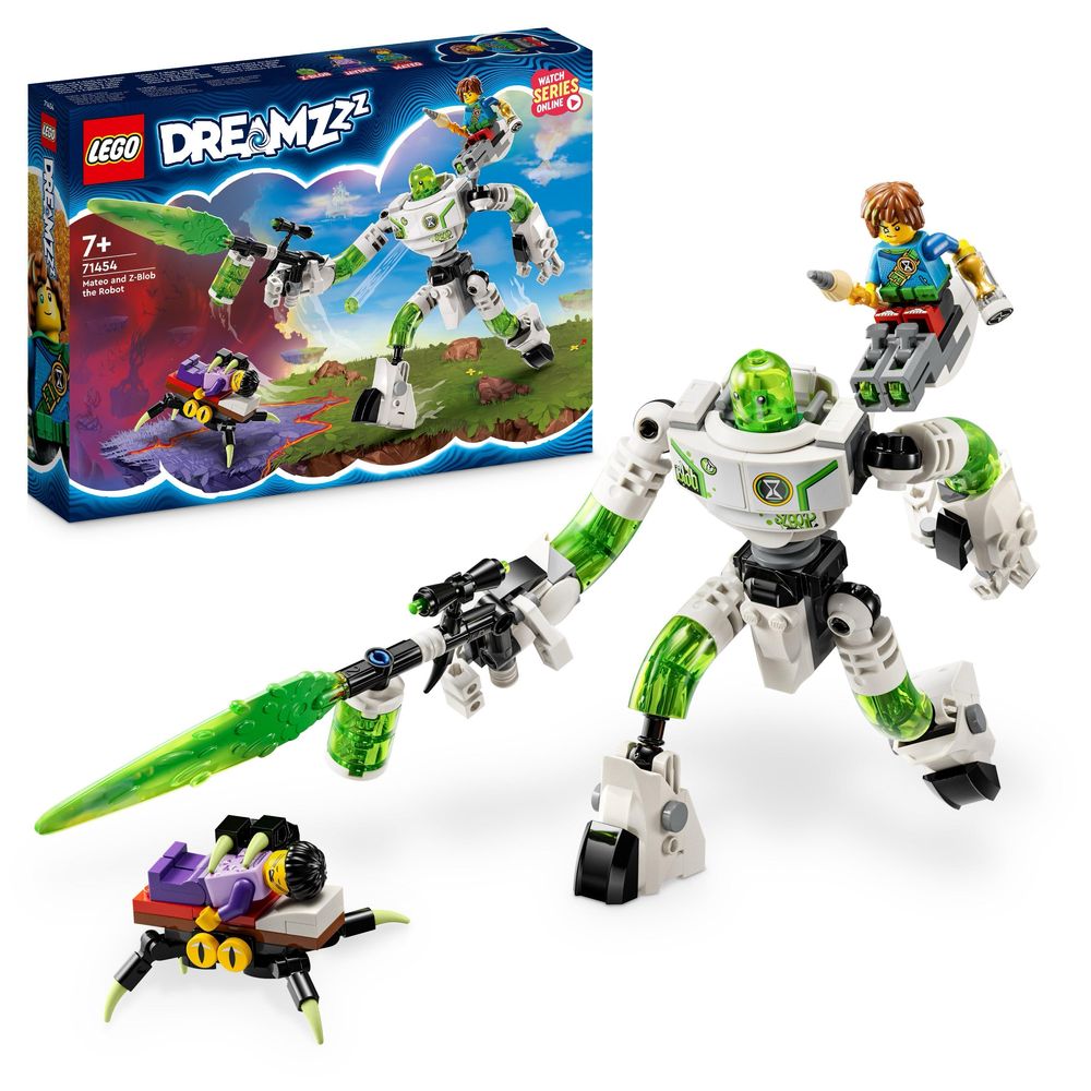 Конструктор LEGO DREAMZzz Матео и робот Зет-Блоб  71454