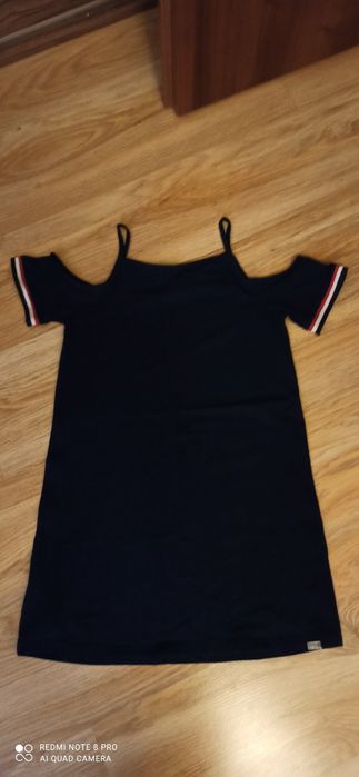 Sukienka granatowa r 152.