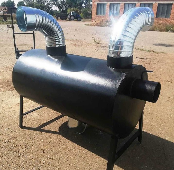 • 5 мм! 12 кВт! ОБДУВ! Печь Буржуйка Булерьян (Булер'ян) | TVOE TEPLO