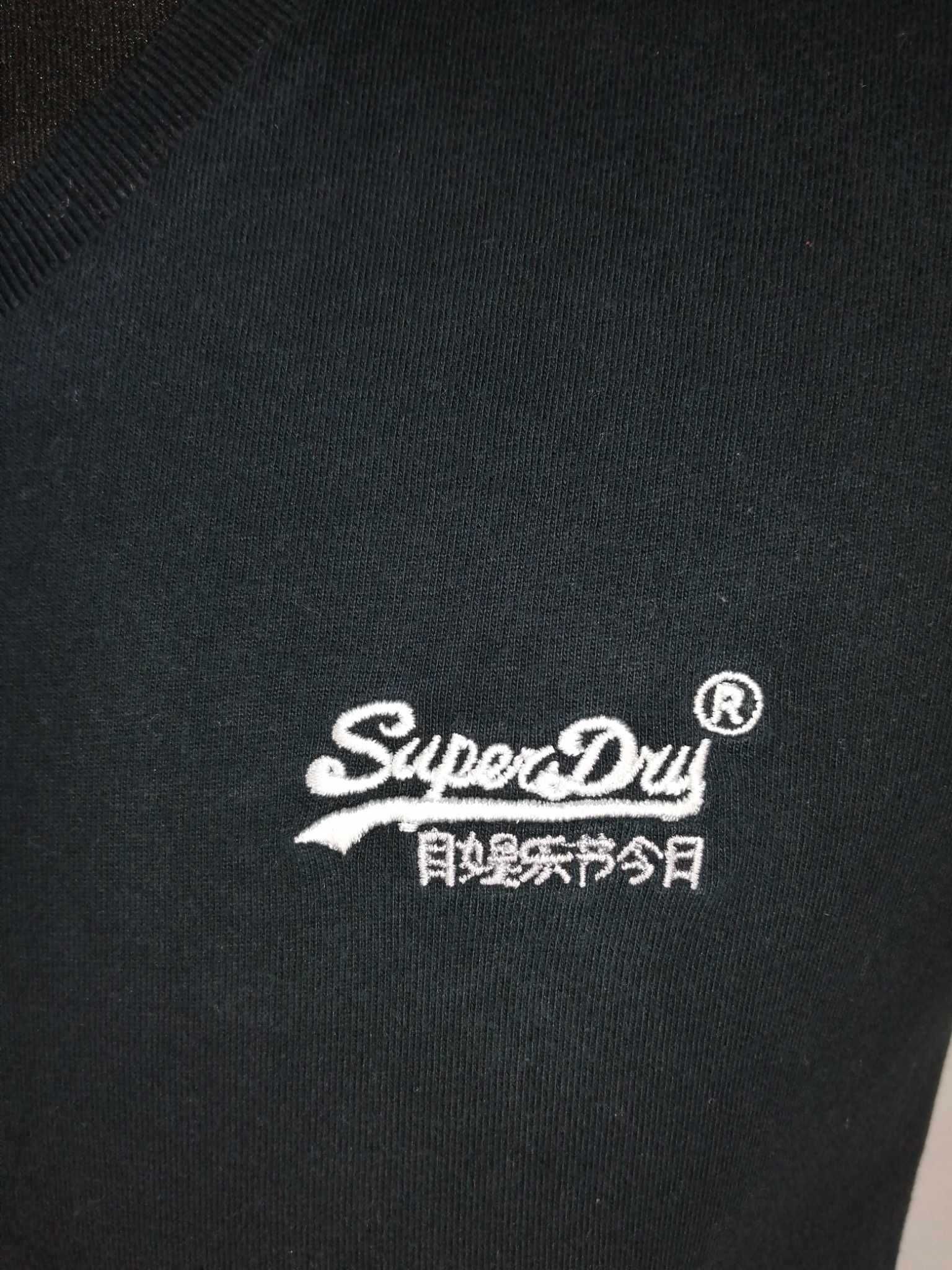 SUPERDRY Vintage Orange Label Koszulka Męska S Oryginalna Super Stan