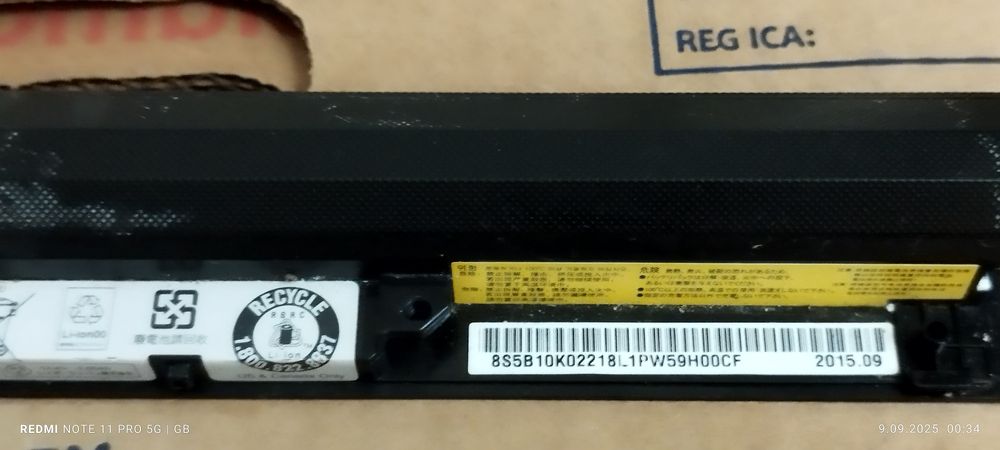 Sprzedam baterie do laptopa Lenovo