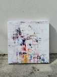 Quadro Pintura Abstrata 58x 58 cm